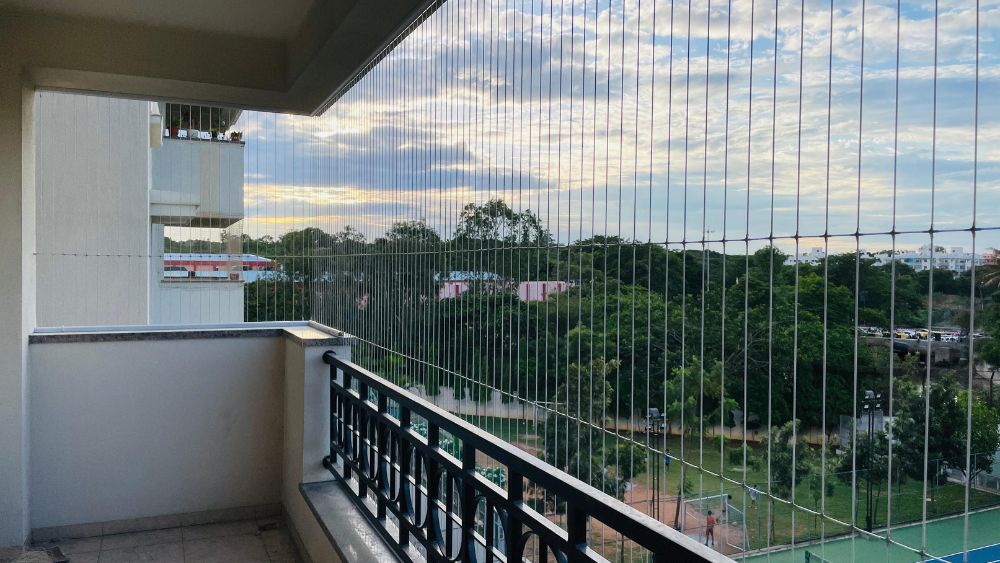 Invisible Grills for Balconies